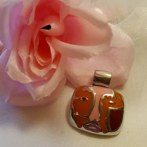 Artistic Slide Pendant Jewelry "Art Teacher" !